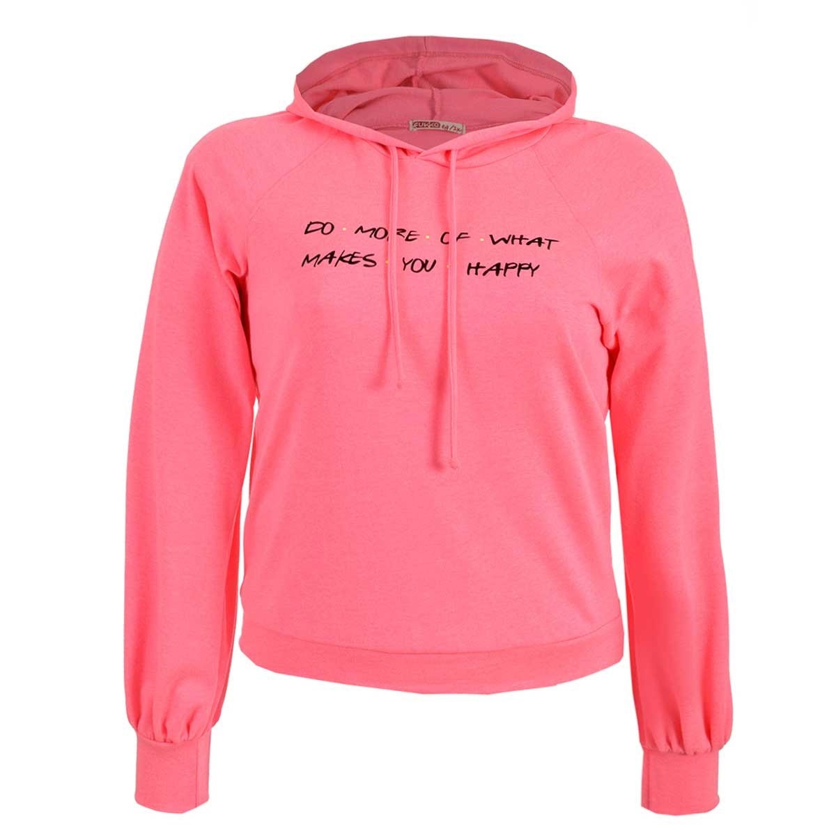 Sudadera Manga Larga con Capucha Fukka para Dama