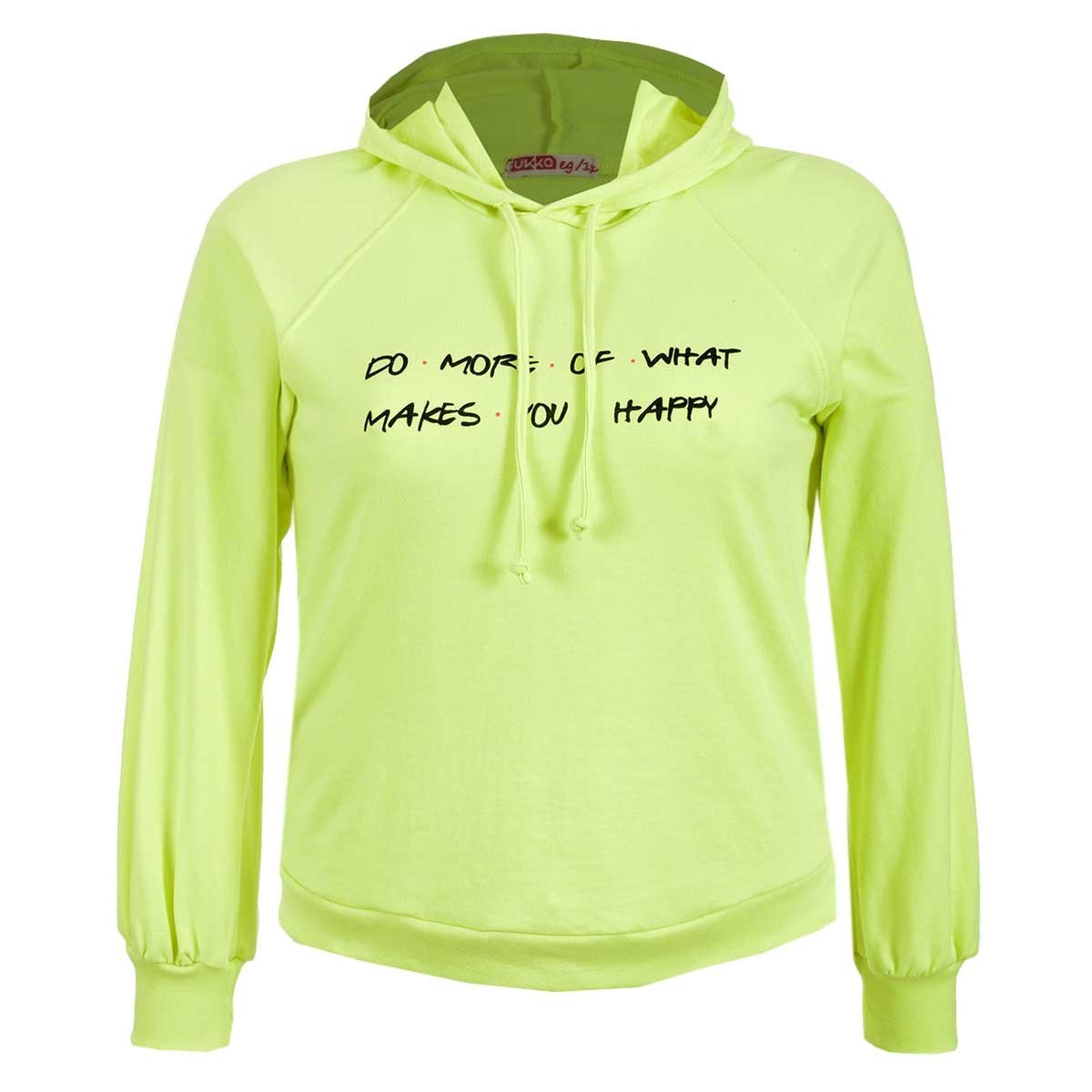 Sudadera Manga Larga con Capucha Fukka para Dama