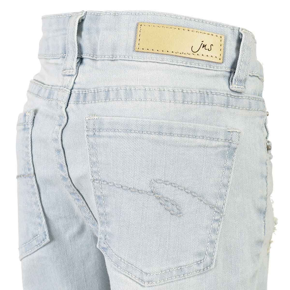 Jeans Skinny con Broche Jeanious para Niña