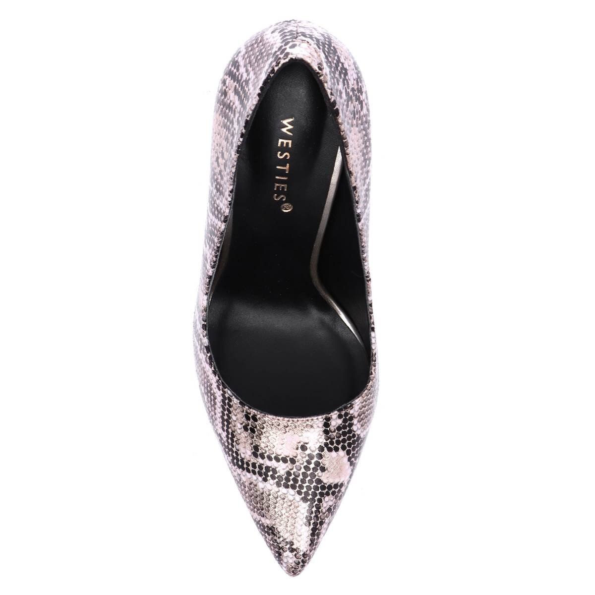 Zapatilla Tipo Pump Color Plateado Westies