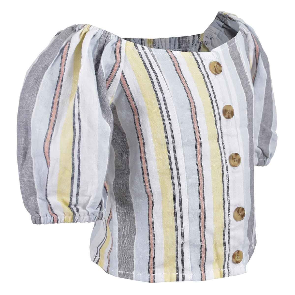 Blusa para Dama Smock Manga Corta Jeanious