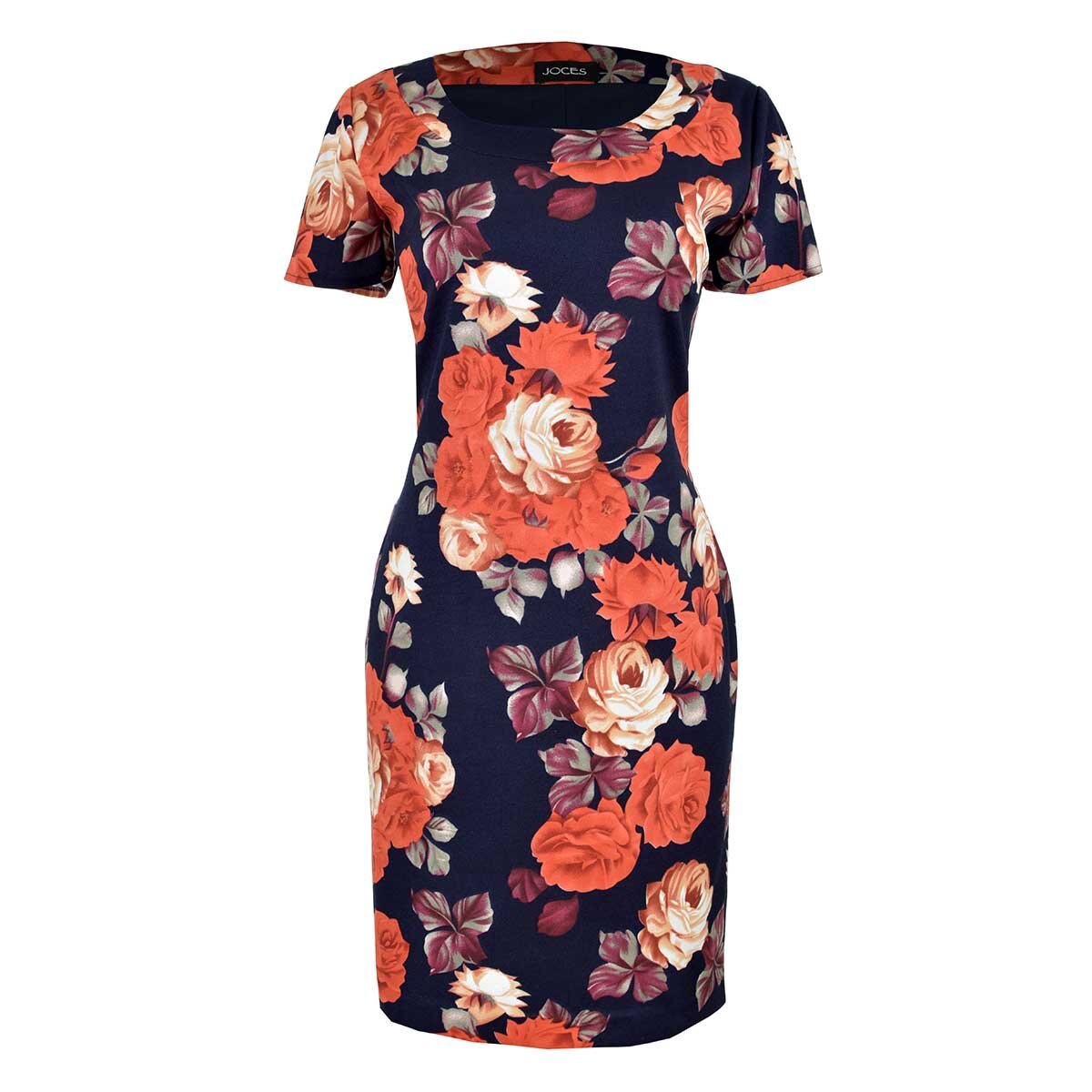 Conjunto 2 Pz Saco Manga 3/4 Y Vestido Estampado Joces para Dama
