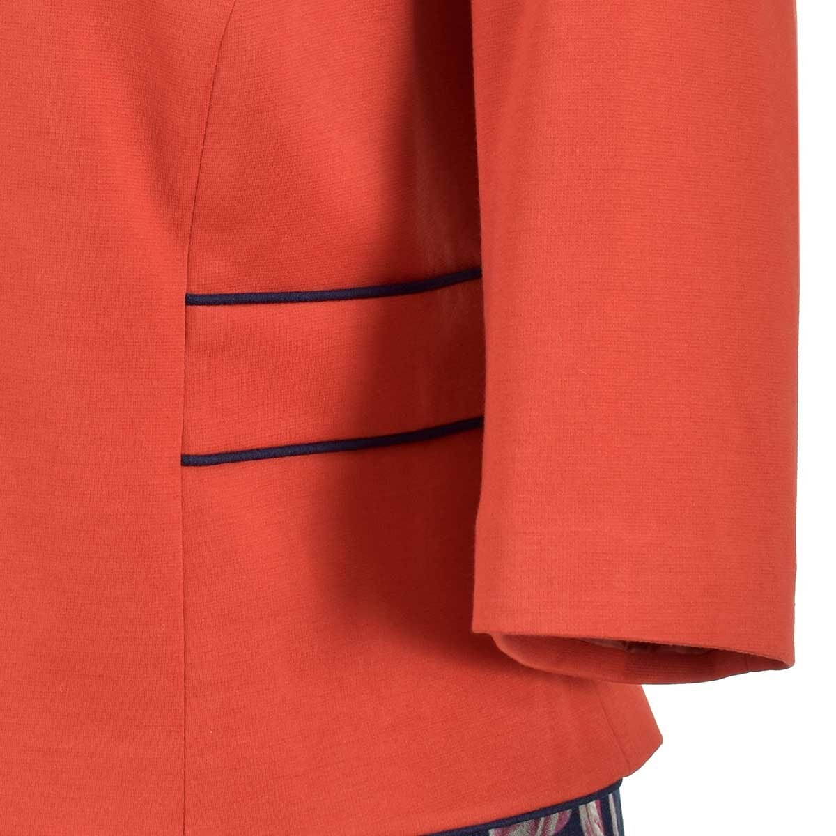 Conjunto 2 Pz Saco Manga 3/4 Y Vestido Estampado Joces para Dama
