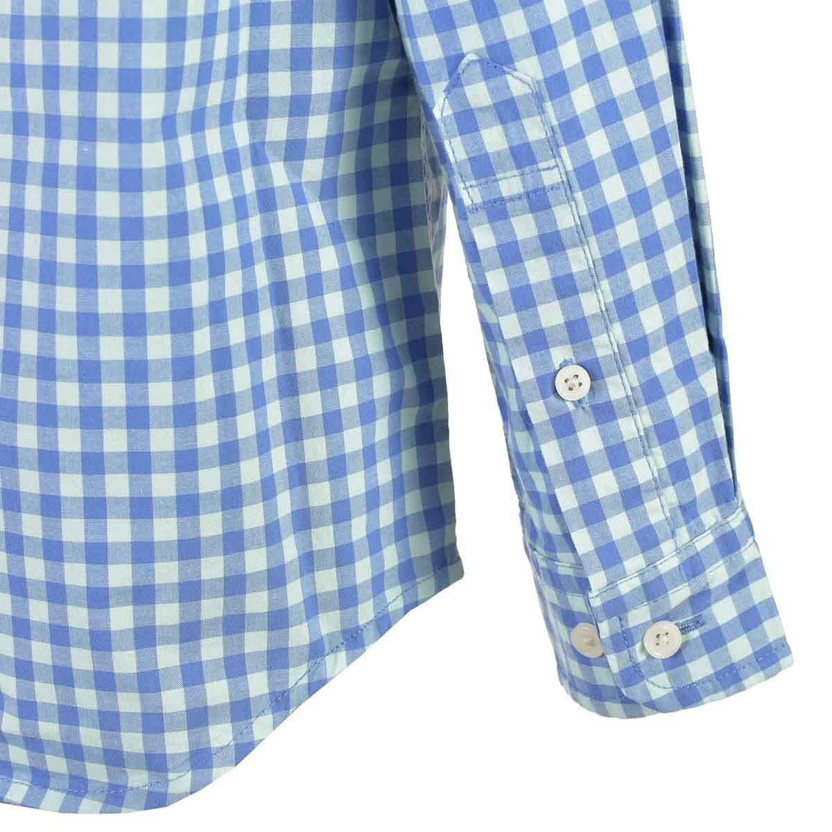 Camisa Manga Larga Gingham Jeanious para Niño