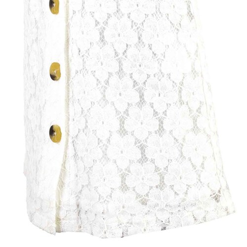 Vestido de Encaje Manga Corta Jeanious para Bebé