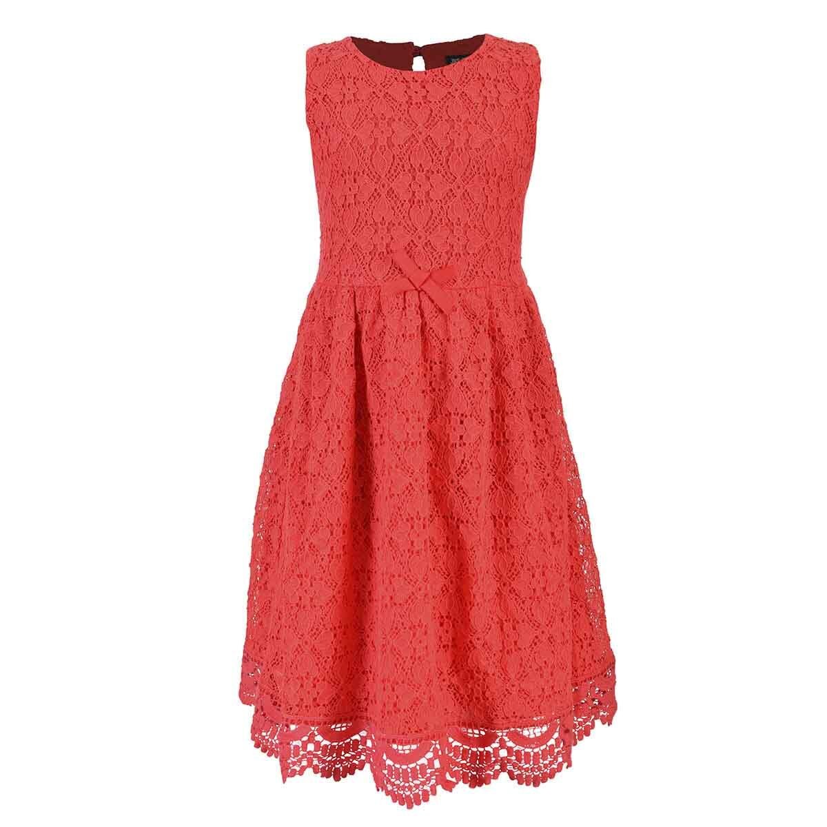 Vestido de Encaje Sin Mangas Jeanious para Bebé