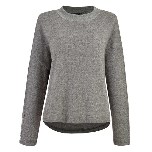Sudadera Lisa con Cuello Redondo Doma Ny Collection para Dama