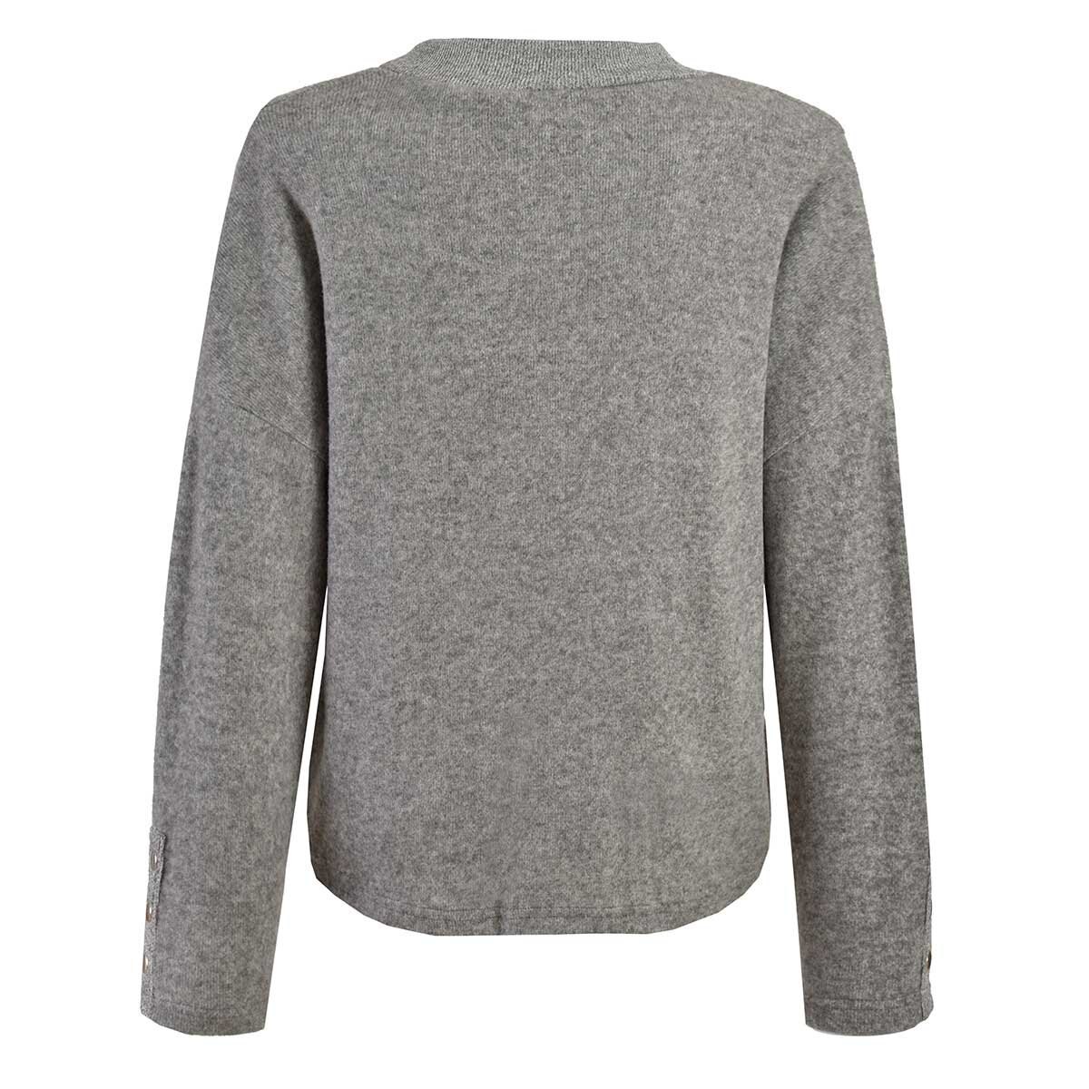 Sudadera Lisa con Cuello Redondo Doma Ny Collection para Dama