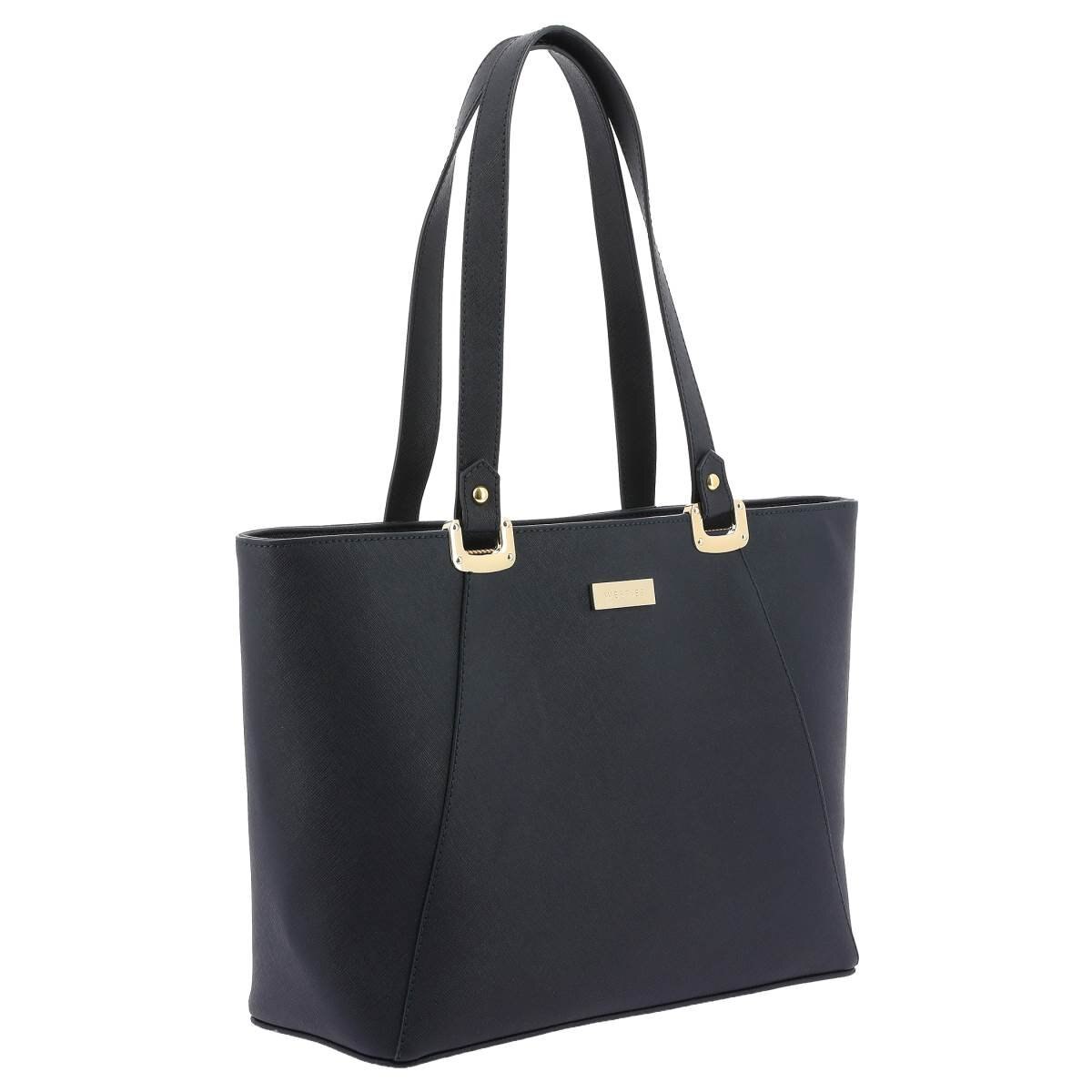 Bolsa Tote con Charm Metálico Westies