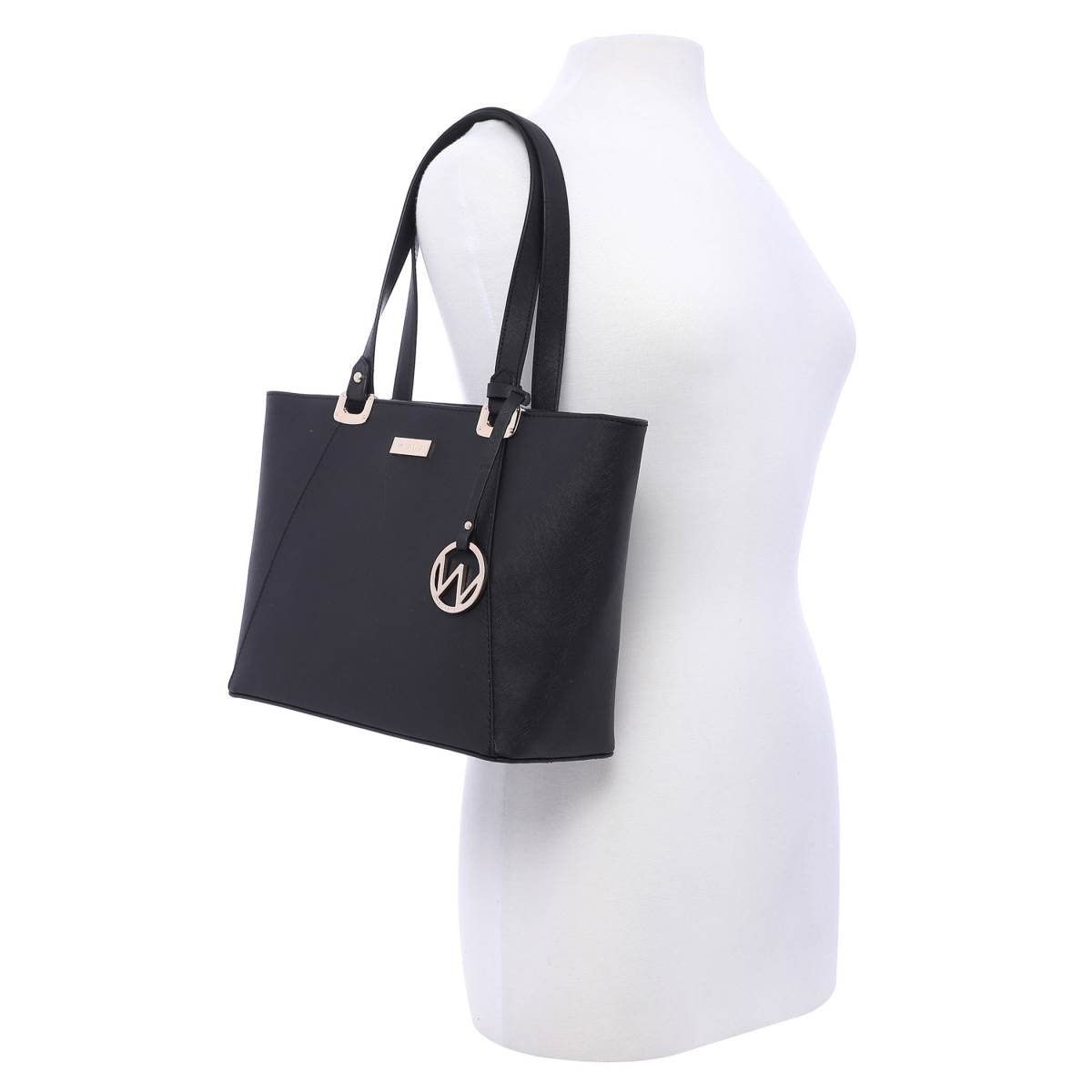 Bolsa Tote Negra Westies