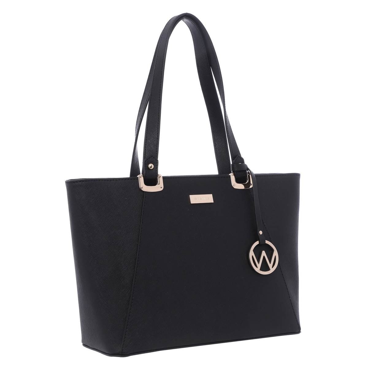 Bolsa Tote Negra Westies