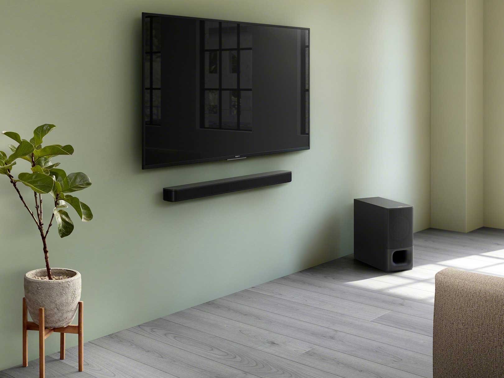 Barra de Sonido de 2.1 Canales con Subwoofer Ht-S350 Sony