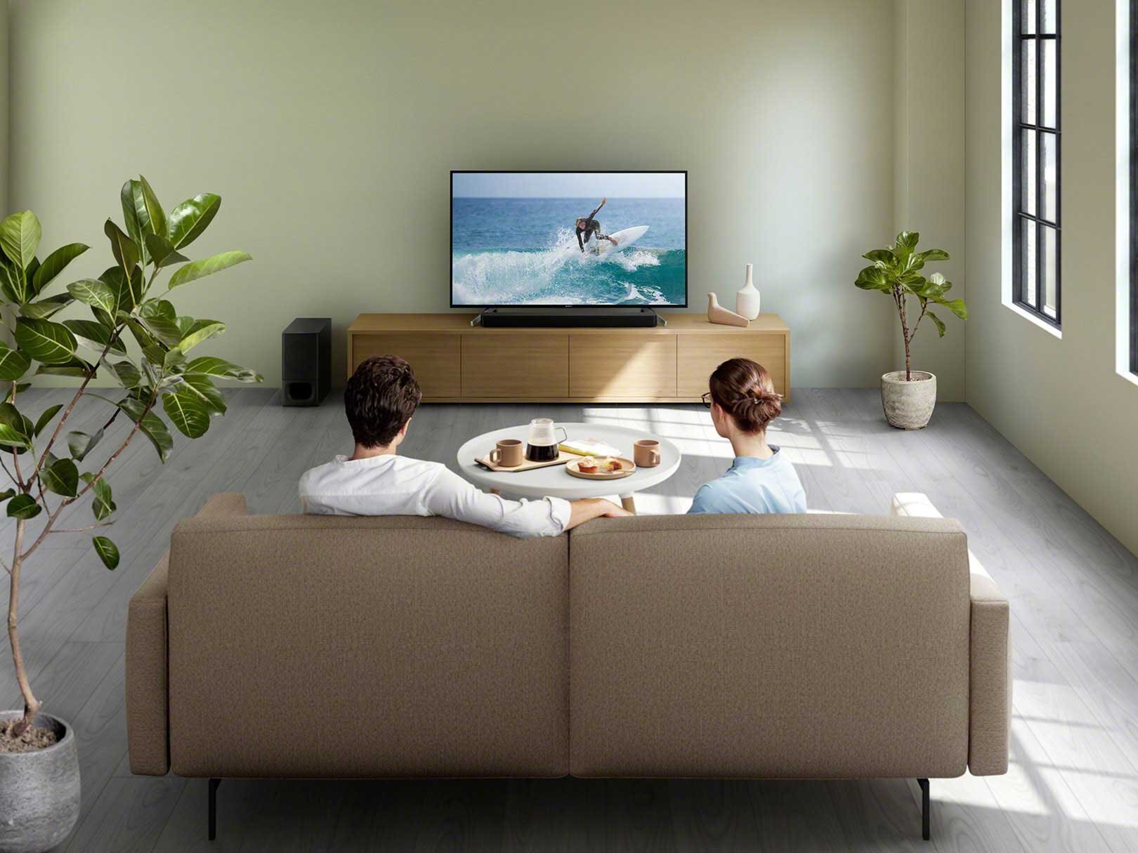 Barra de Sonido de 2.1 Canales con Subwoofer Ht-S350 Sony
