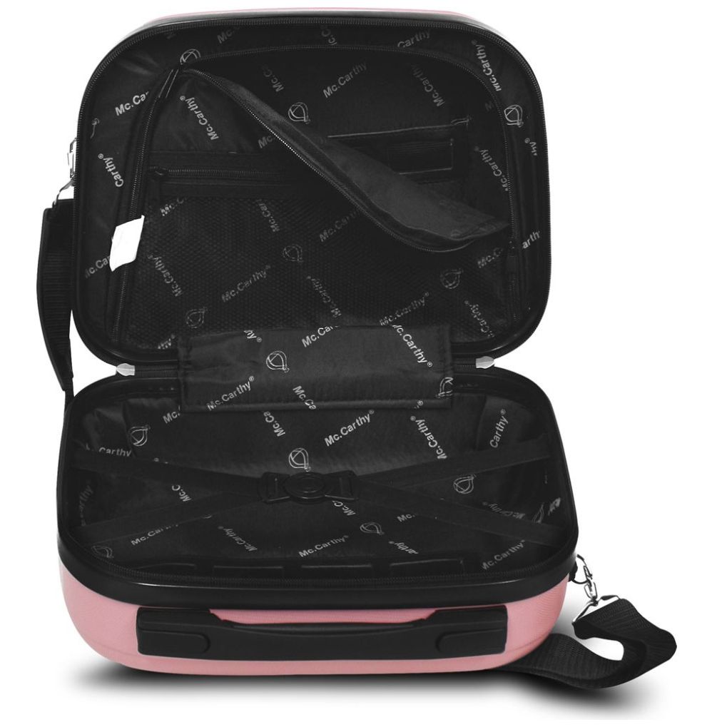 Neceser Fame Rígido de 14" Rosa Mccarthy