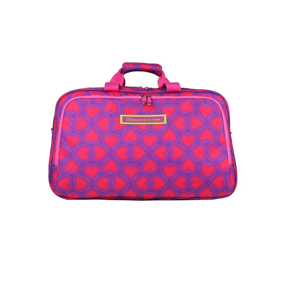 Duffle Bag de Corazones Magenta Arp