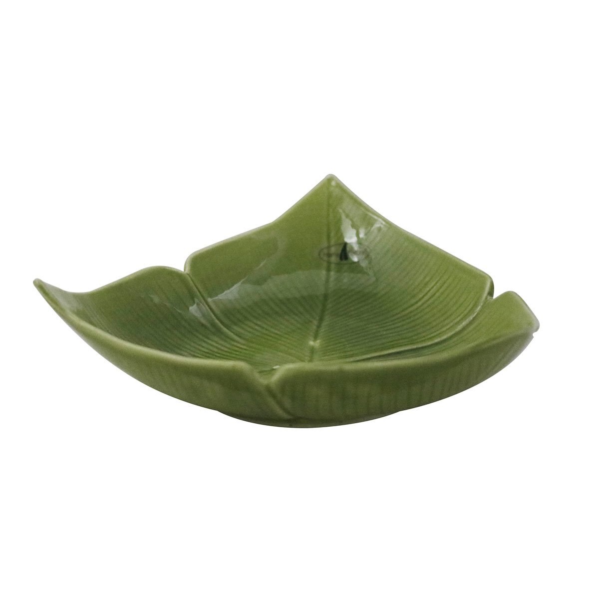 Home Nature Plato Tipo Hoja Triangular