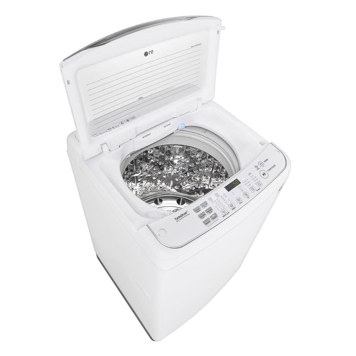 Lavadora Lg Carga Superior 22 Kg Wt22Ws6H.abwelat Blanca