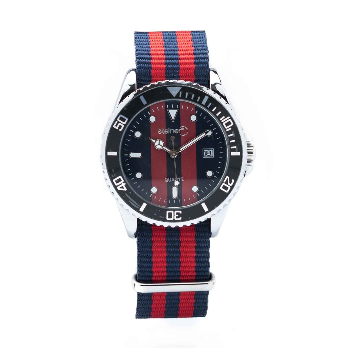 Reloj Análogo Rojo/azul para Caballero Steiner