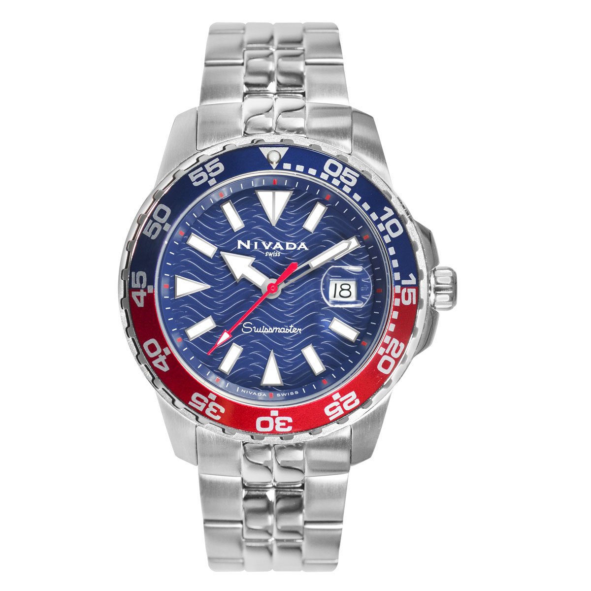 Reloj Plateado para Caballero Nivada Skymaster