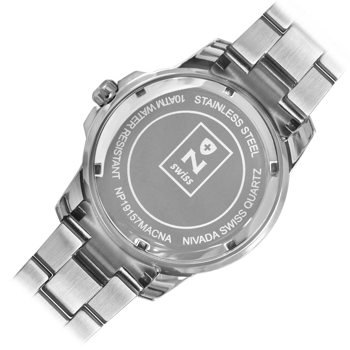 Reloj Plateado con Azul para Caballero Nivada Skymaster