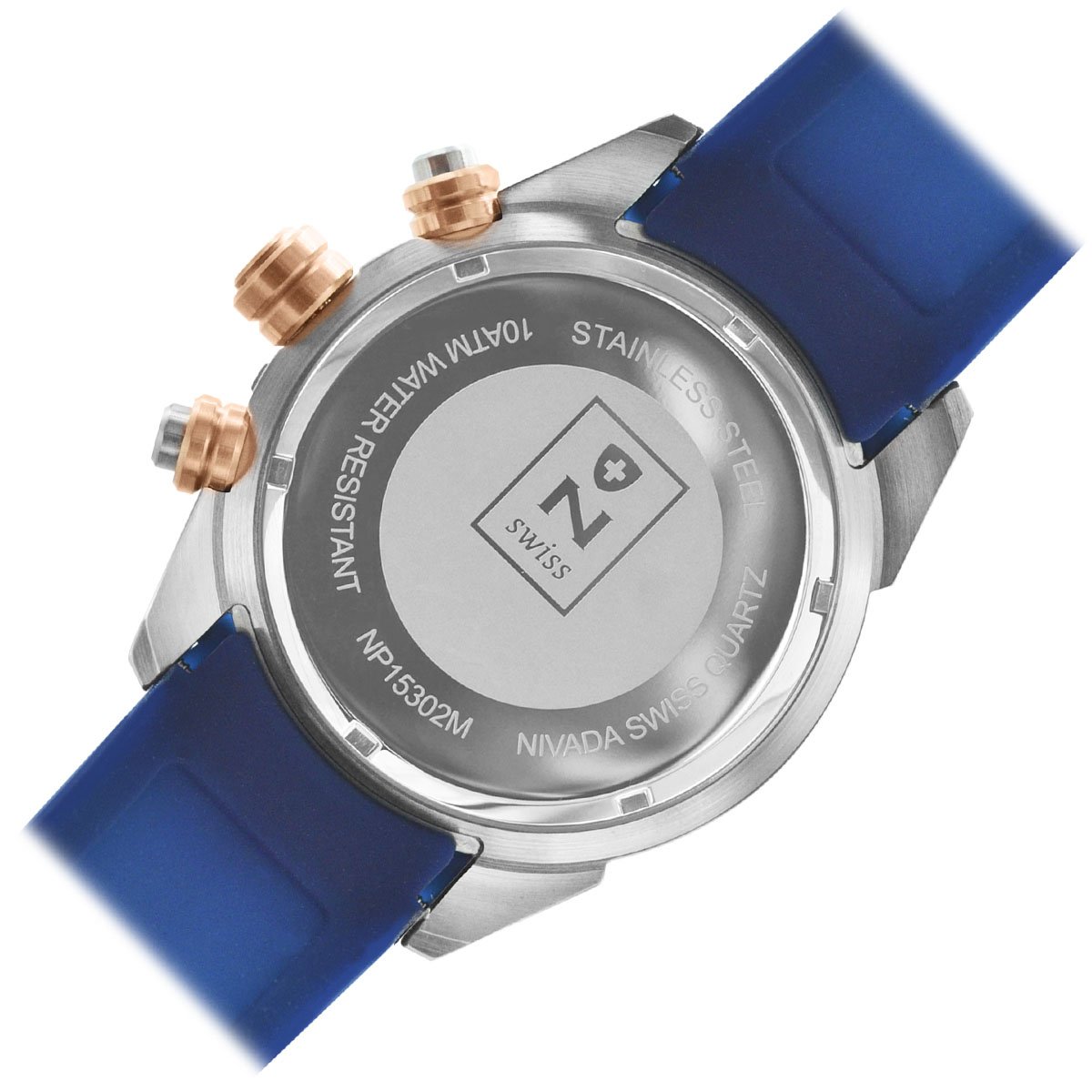 Reloj Azul con Dorado para Caballero Nivada Waves