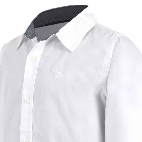 Camisa Manga Larga Lisa Jeanious para Niño