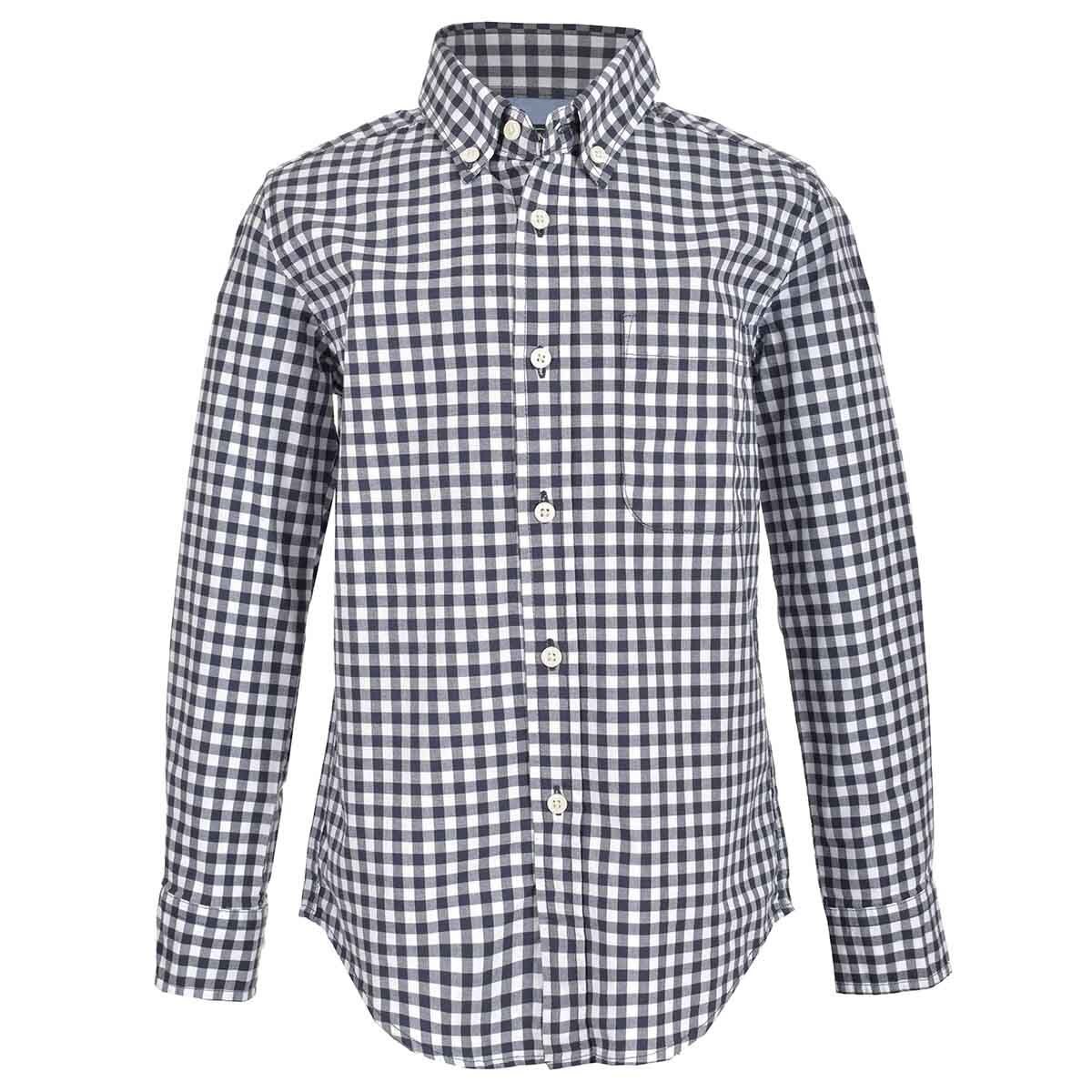 Camisa Manga Larga Gingham Jeanious para Niño