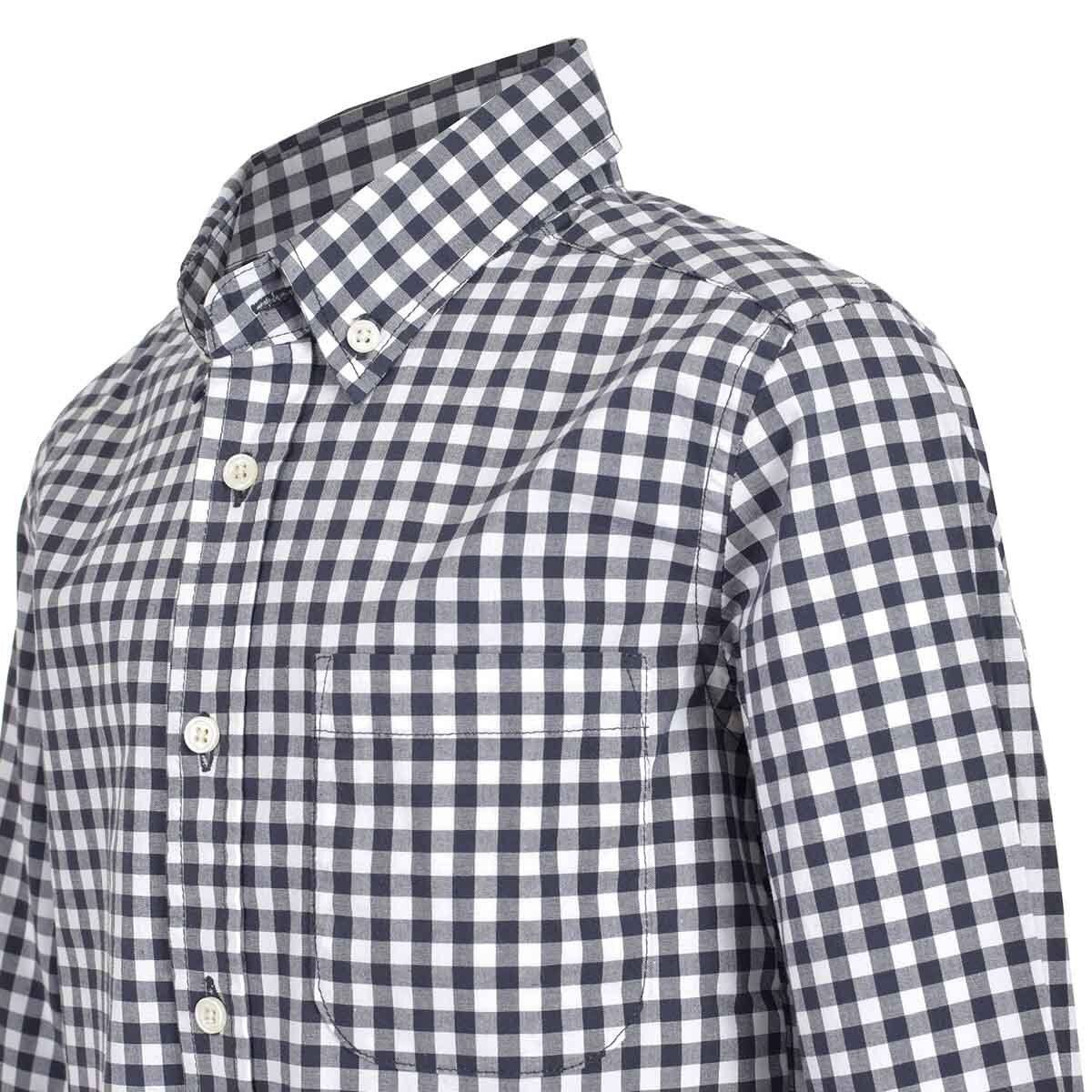 Camisa Manga Larga Gingham Jeanious para Niño