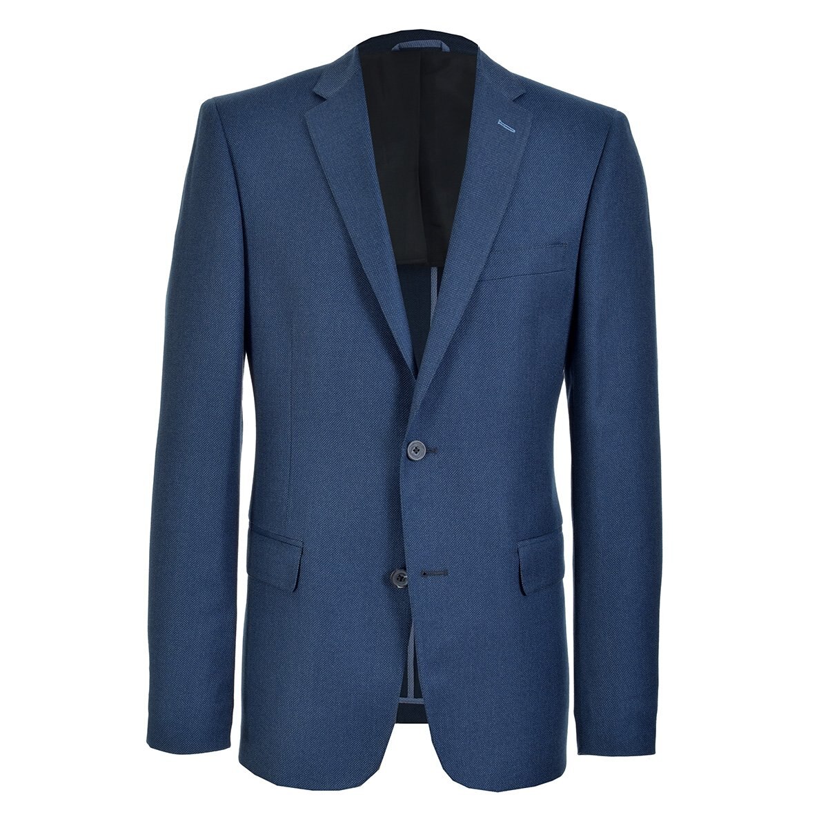 Saco Azul con Coderas Carlo Corinto Slim Fit para Caballero