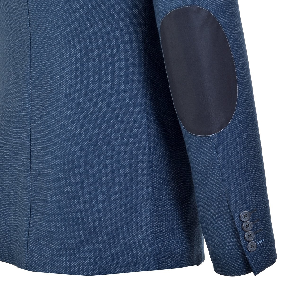 Saco Azul con Coderas Carlo Corinto Slim Fit para Caballero