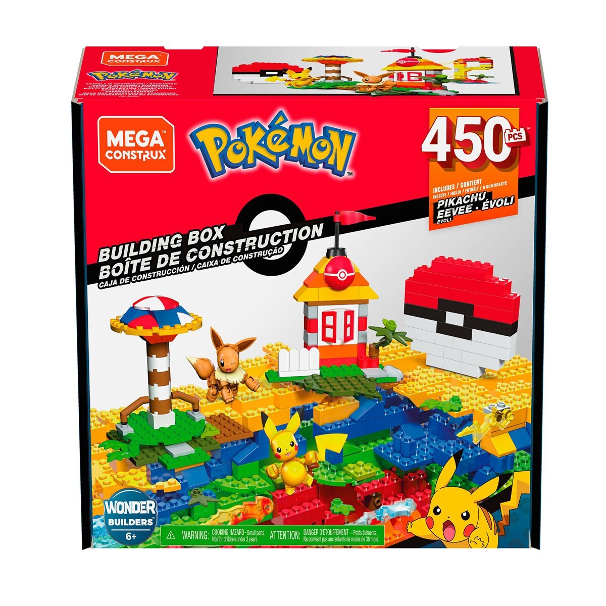 Mega Contrux Pokemon Caja de Construcción