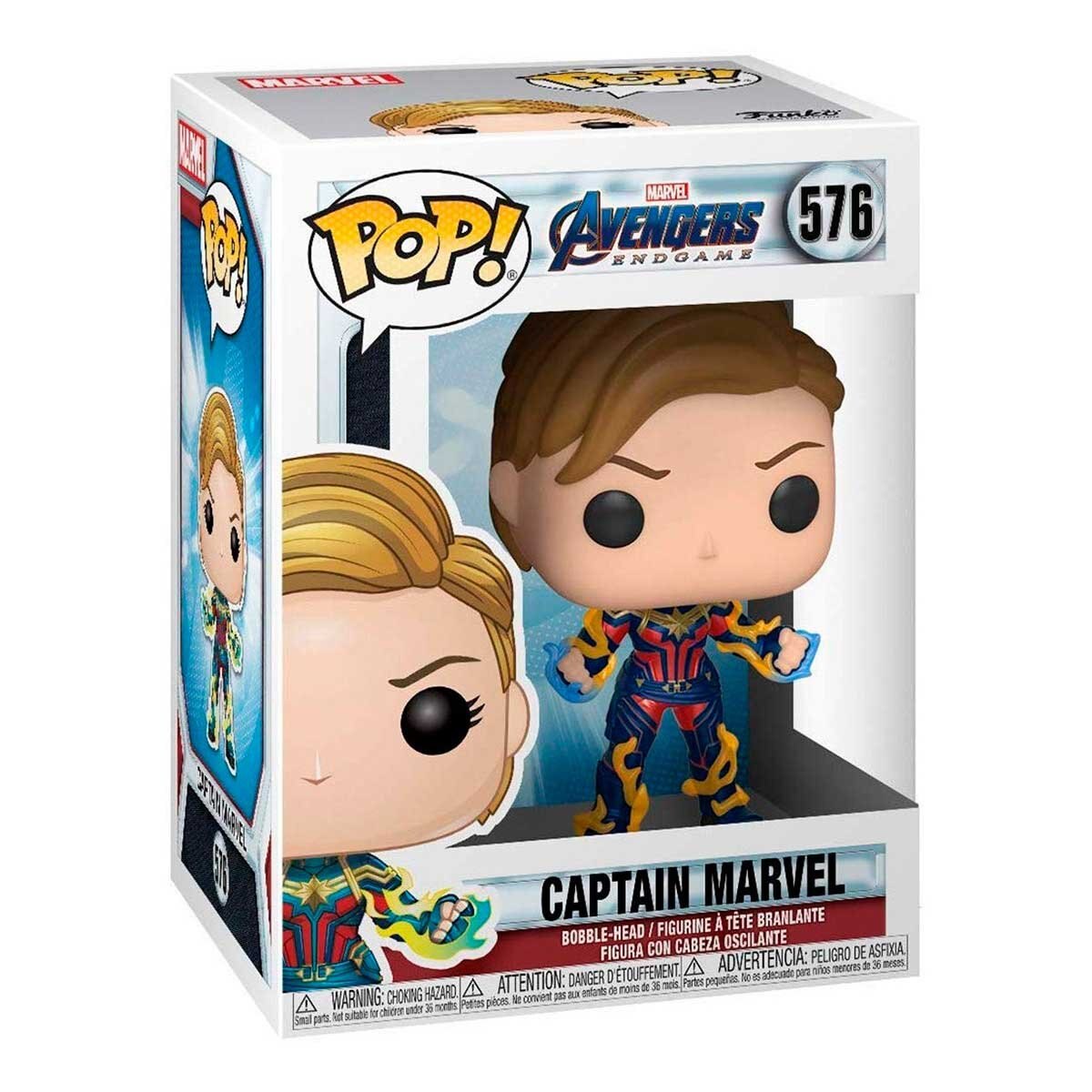 Funko Pop Marvel Capitan Nuevo Cabello