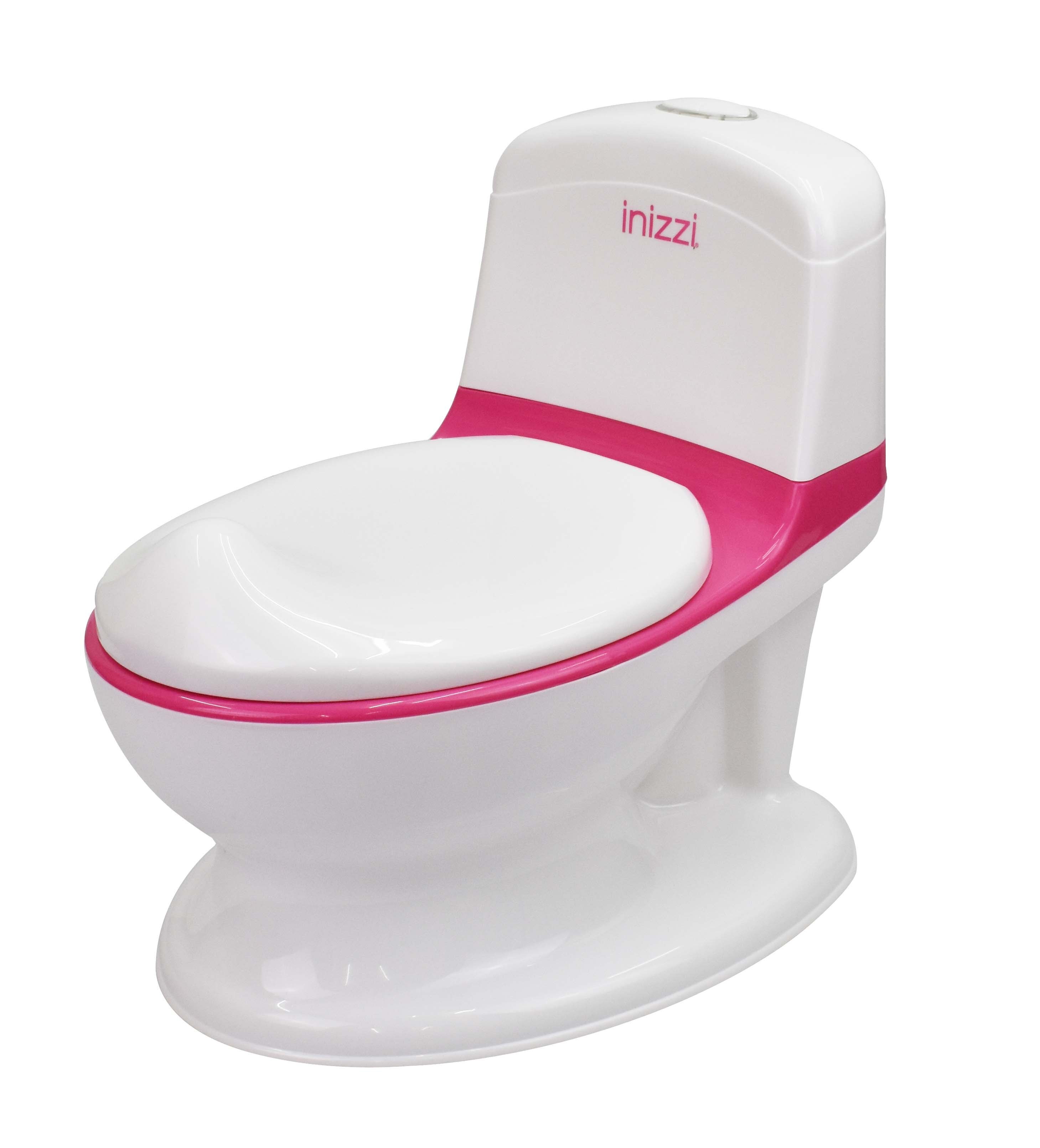 Bañito Entrenador Mi Primer Baño Rosa Inizzi para Bebé