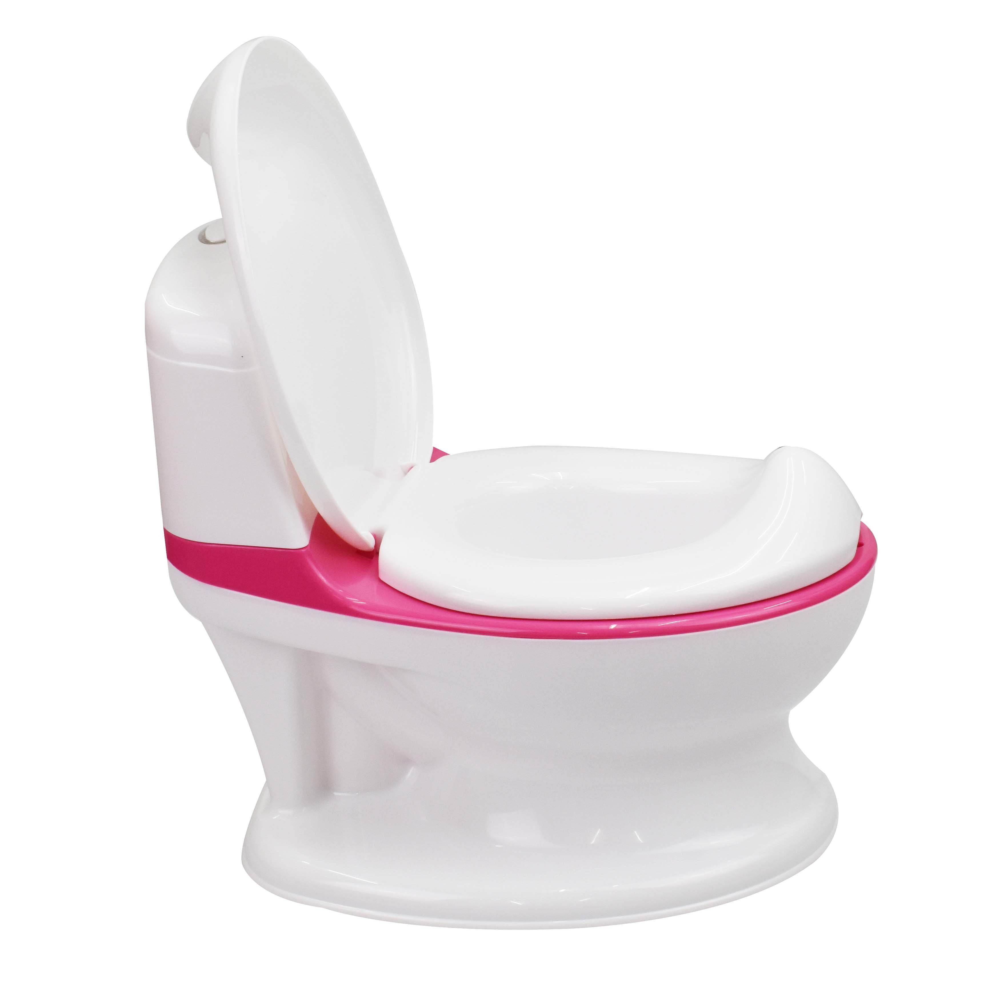 Bañito Entrenador Mi Primer Baño Rosa Inizzi para Bebé