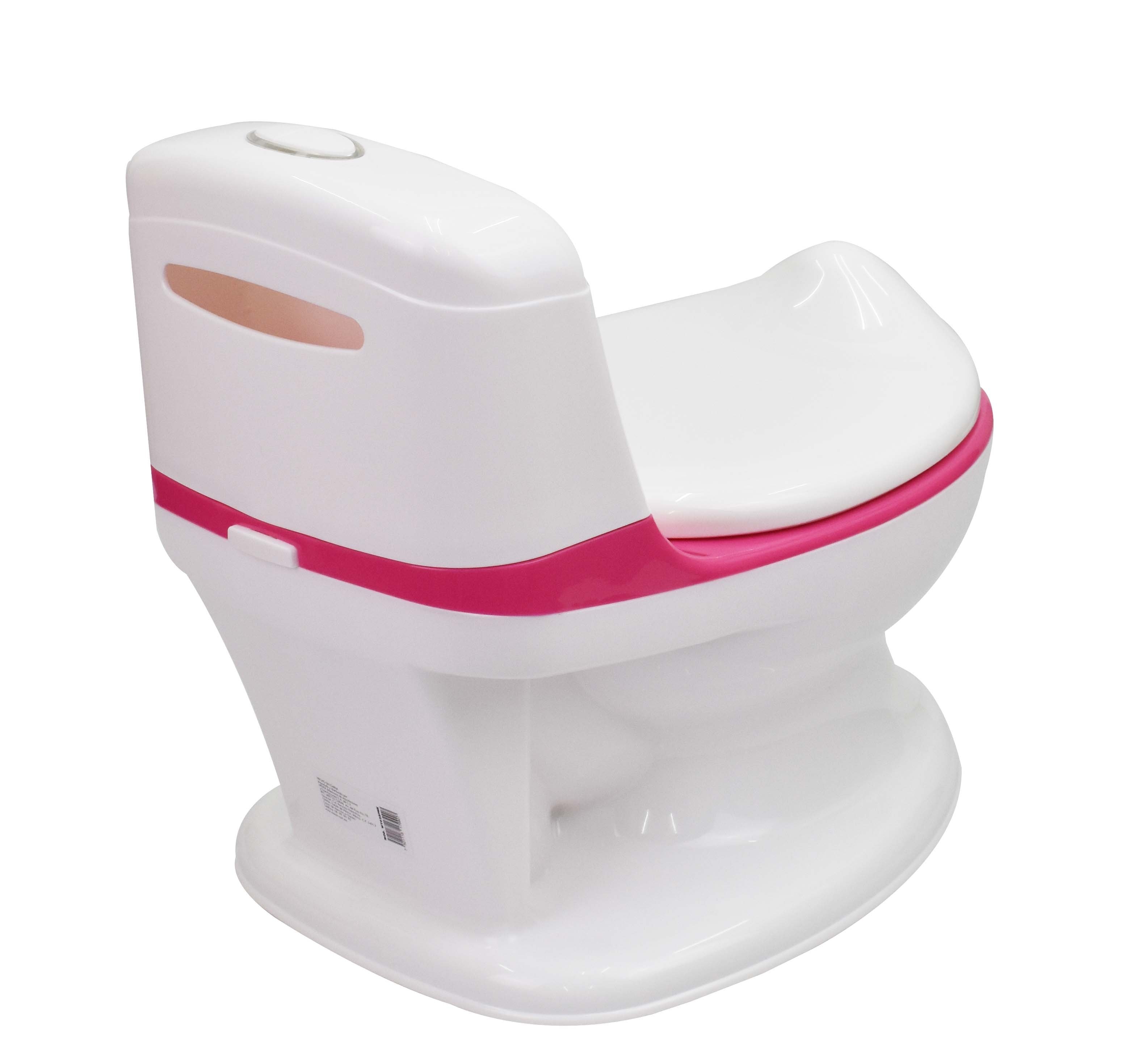Bañito Entrenador Mi Primer Baño Rosa Inizzi para Bebé