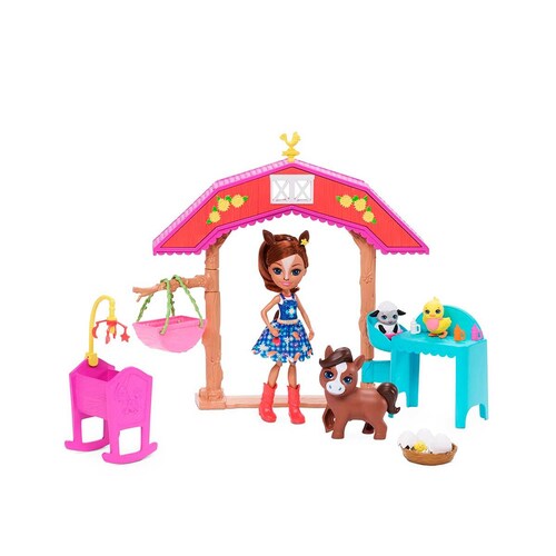 Muñeca Mattel Haydie Horse Caballo Y Muñeca Enchantimals