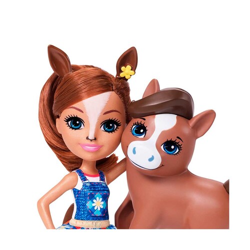 Muñeca Mattel Haydie Horse Caballo Y Muñeca Enchantimals