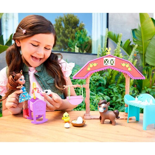 Muñeca Mattel Haydie Horse Caballo Y Muñeca Enchantimals