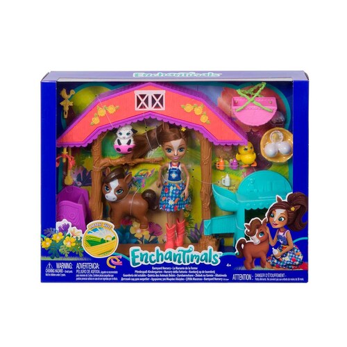 Muñeca Mattel Haydie Horse Caballo Y Muñeca Enchantimals