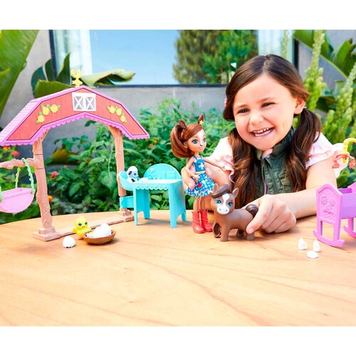 Muñeca Mattel Haydie Horse Caballo Y Muñeca Enchantimals