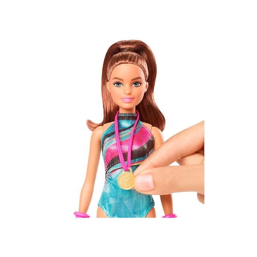 Muñeca Barbie Gimnasta Dreamhouse Adventures