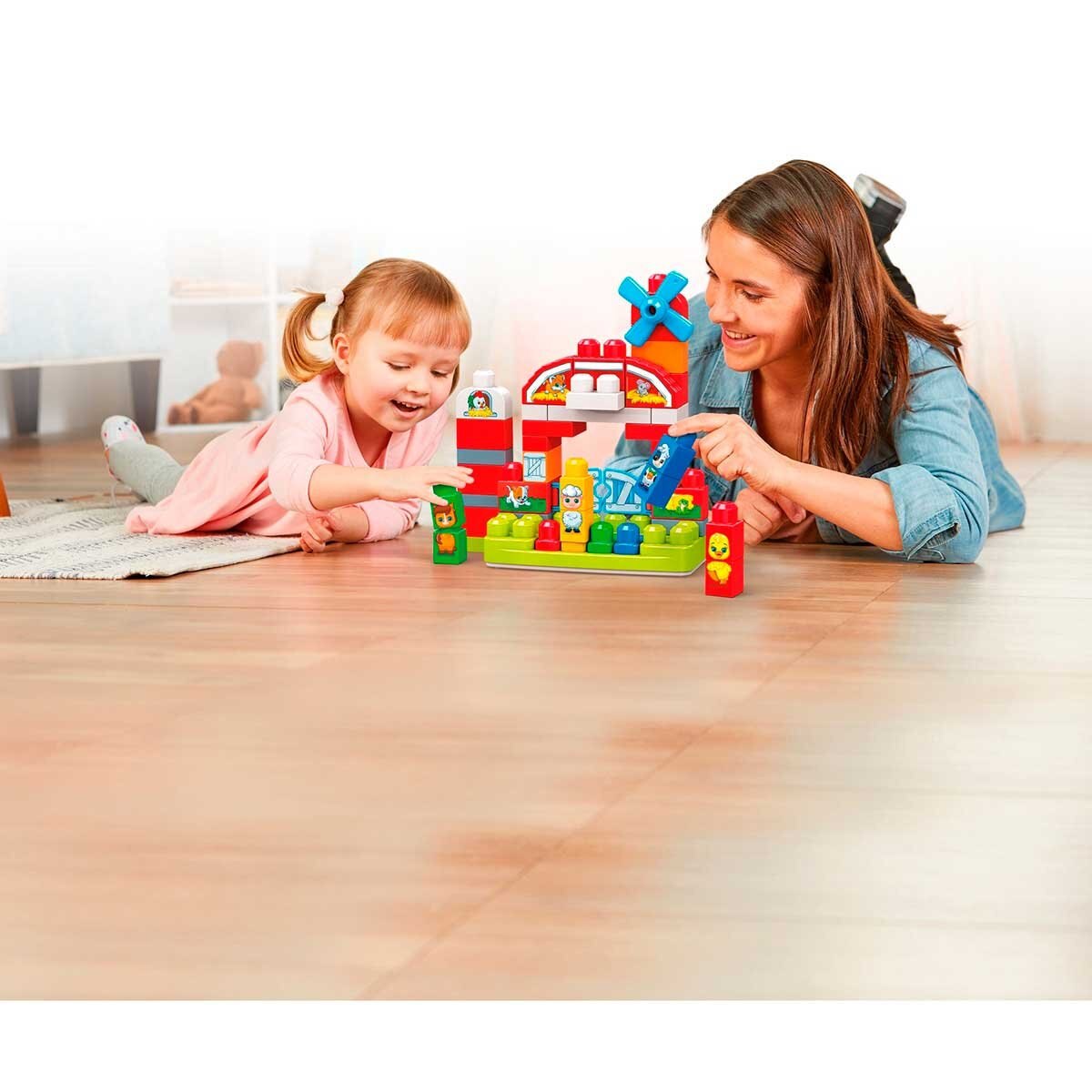 Juguete para Bebés Mega Bloks Granja Musical con 12 Sonidos