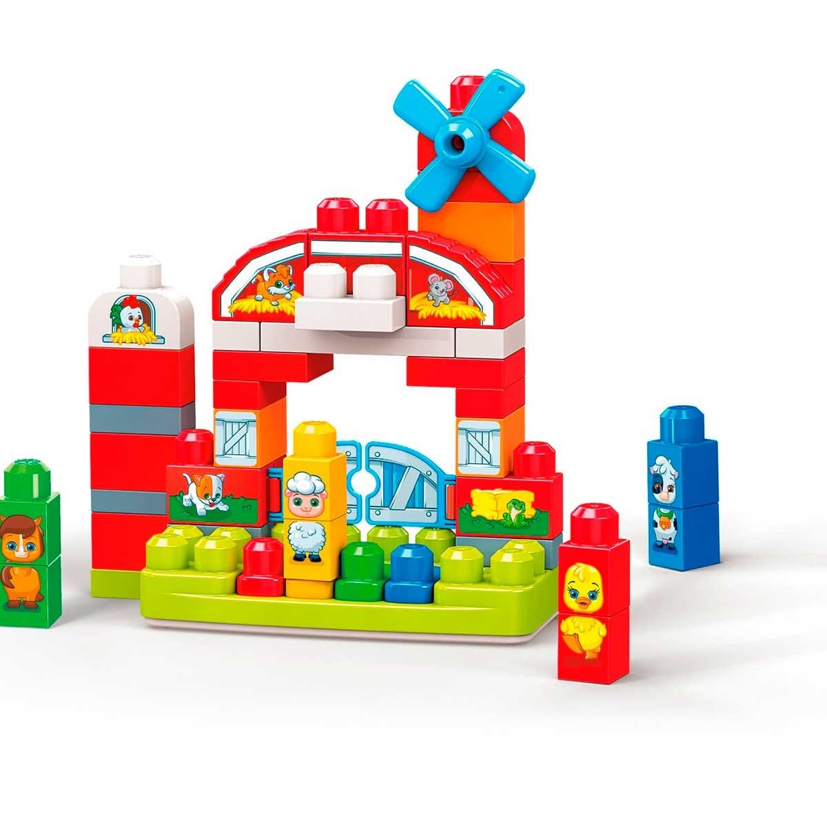 Juguete para Bebés Mega Bloks Granja Musical con 12 Sonidos