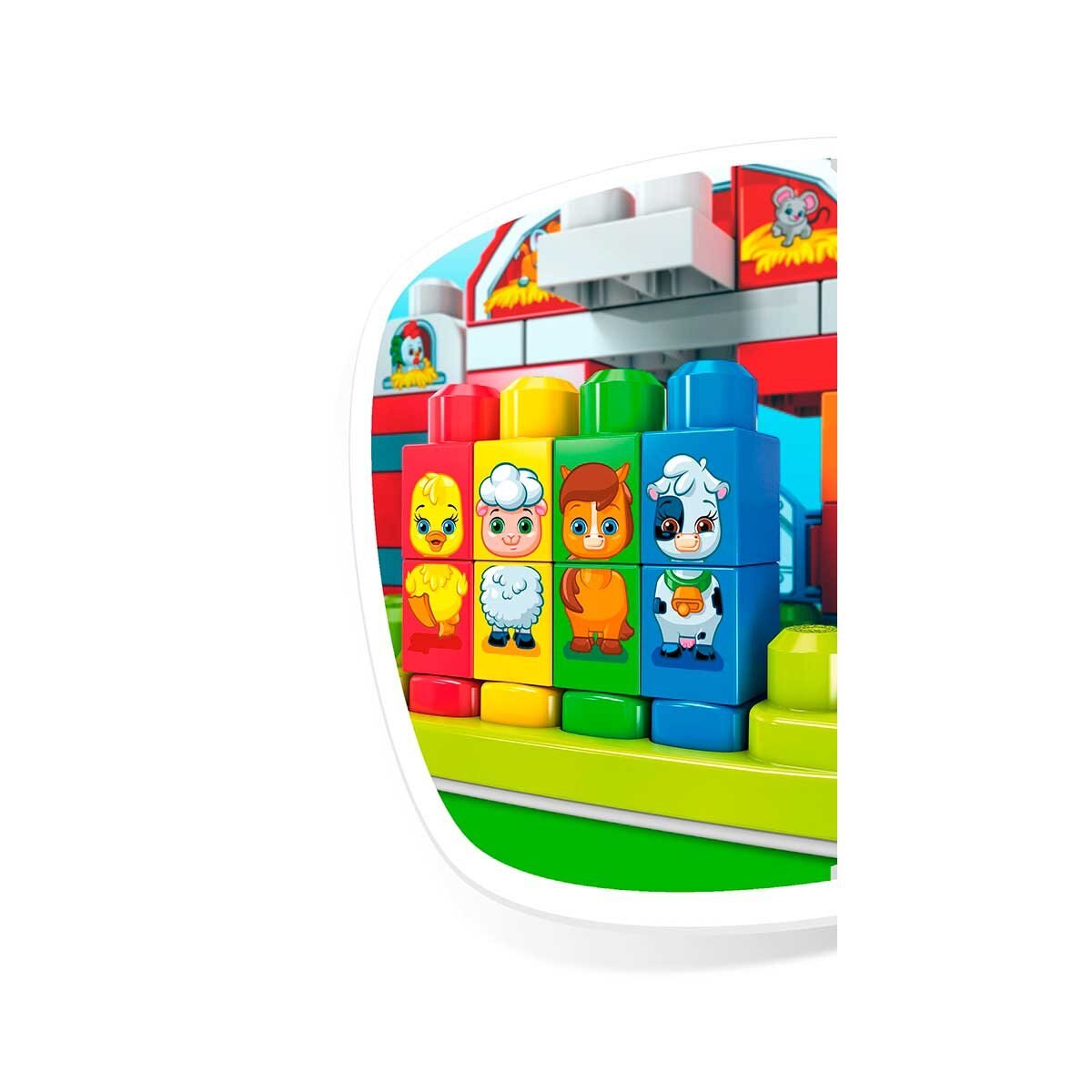 Juguete para Bebés Mega Bloks Granja Musical con 12 Sonidos