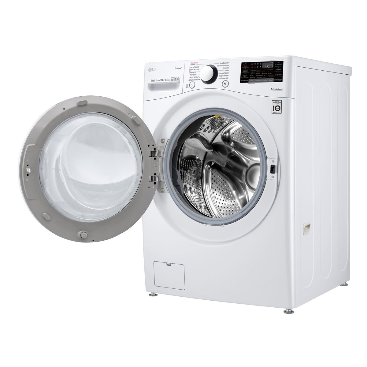 Lavasecadora Lg Carga Frontal 20/11 Kg Wd20Wv2S6+Miniwash Blanca