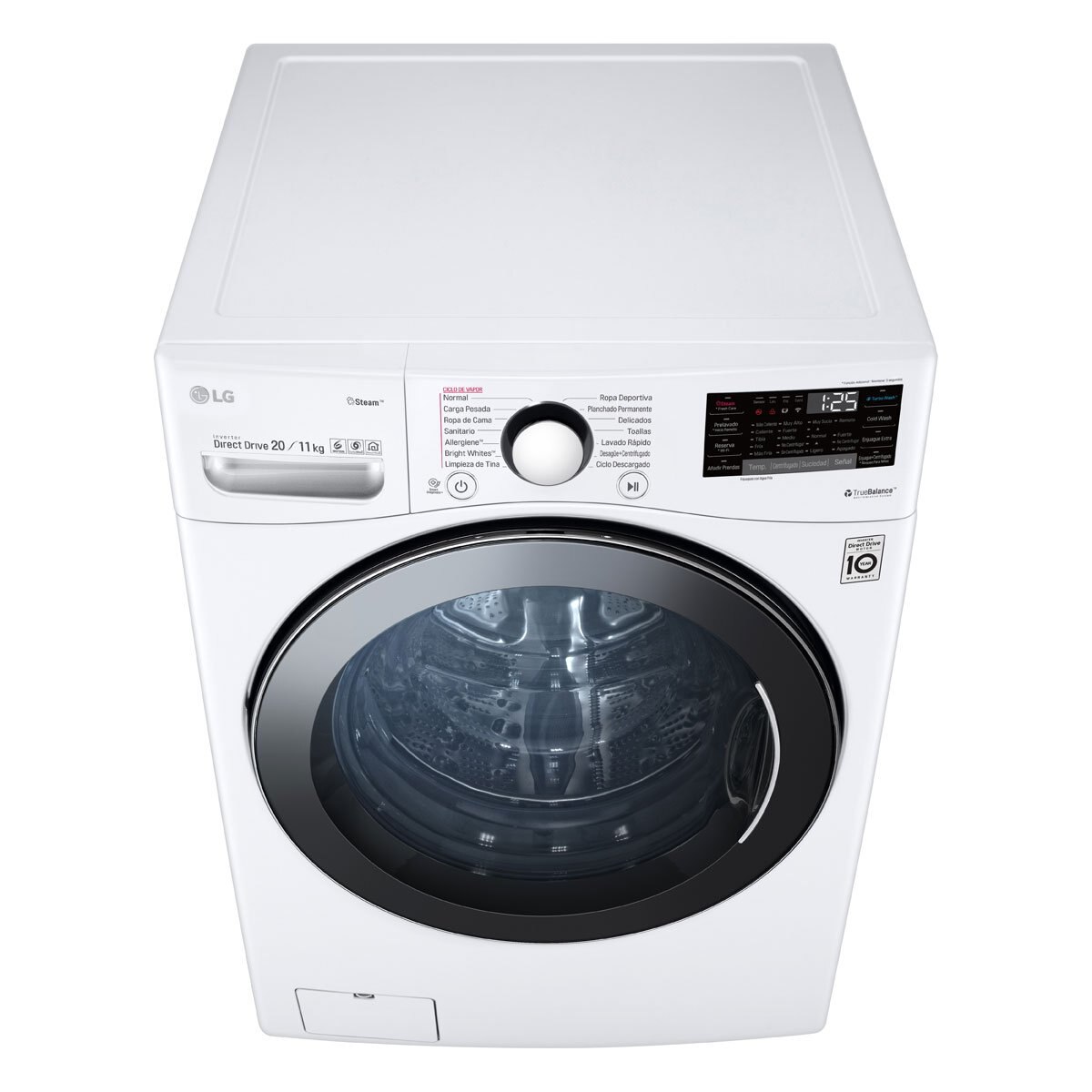 Lavasecadora Lg Carga Frontal 20/11 Kg Wd20Wv2S6+Miniwash Blanca