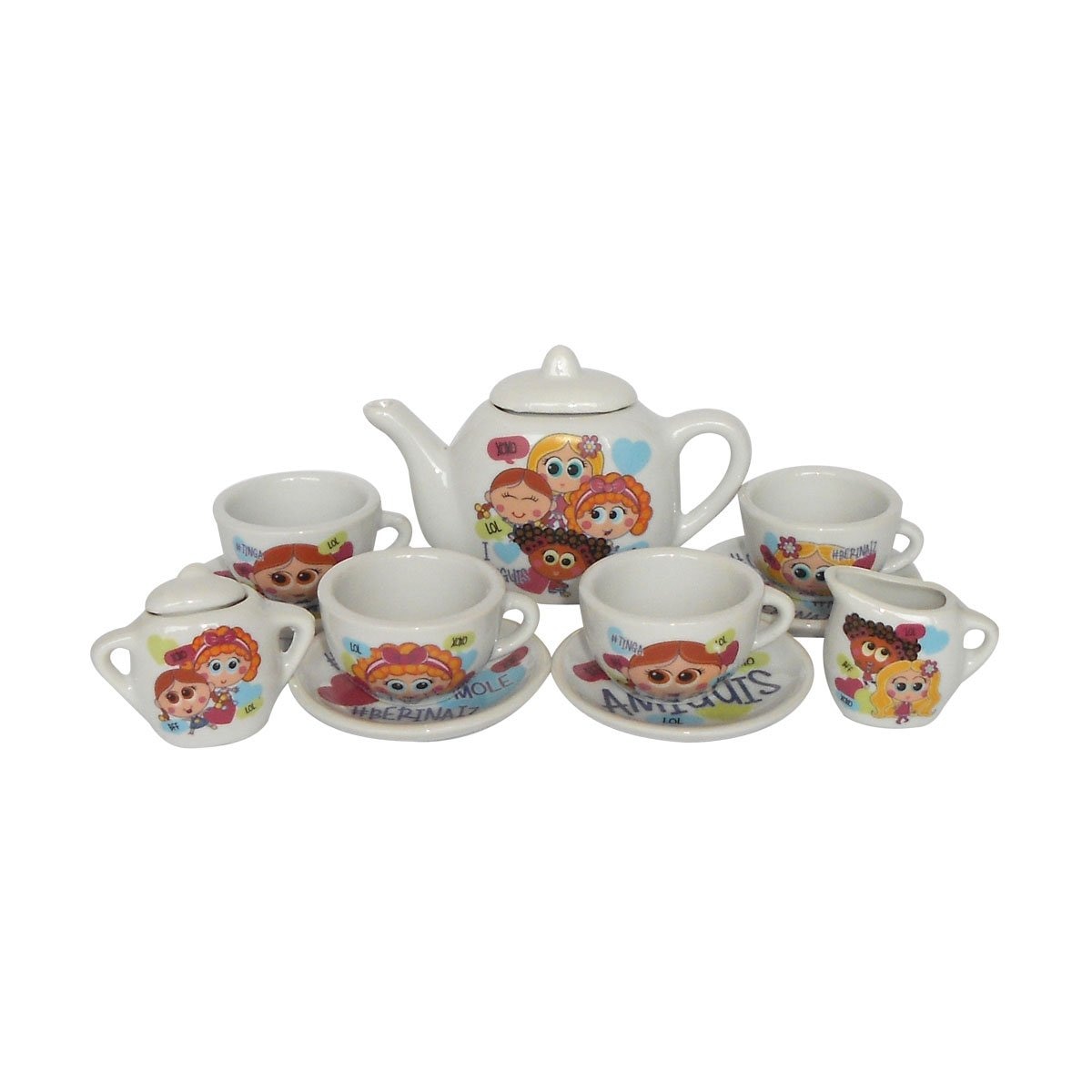 Juego de Té Ceramica Distroller para 4 Personas