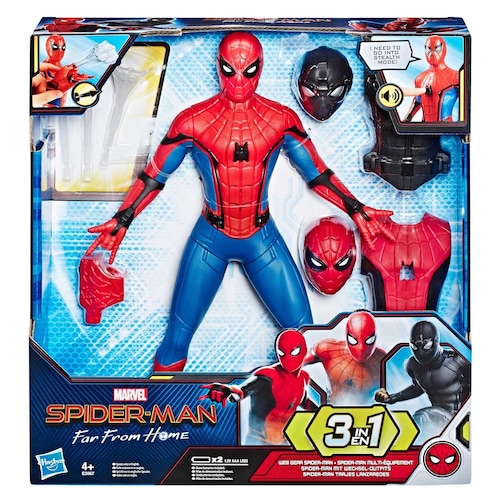 Spider Man 3 en 1 Far From Home Marvel Hasbro