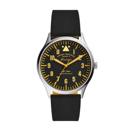 Reloj para Caballero Negro Fossil