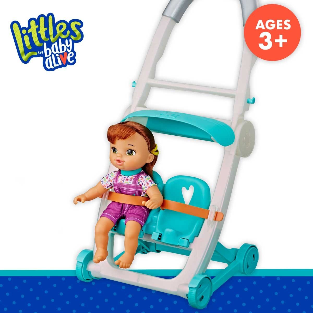 muñeca baby alive con carreola